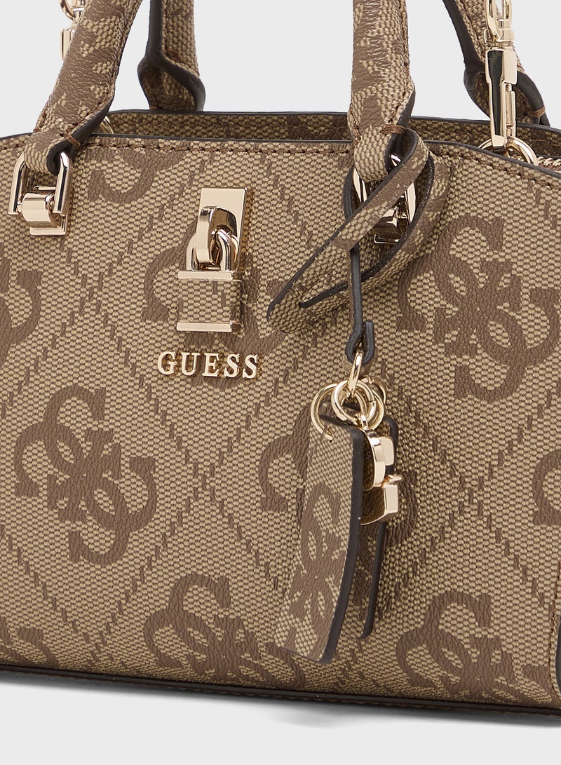 GUESS Queensland Mini Satchel  - Image 4