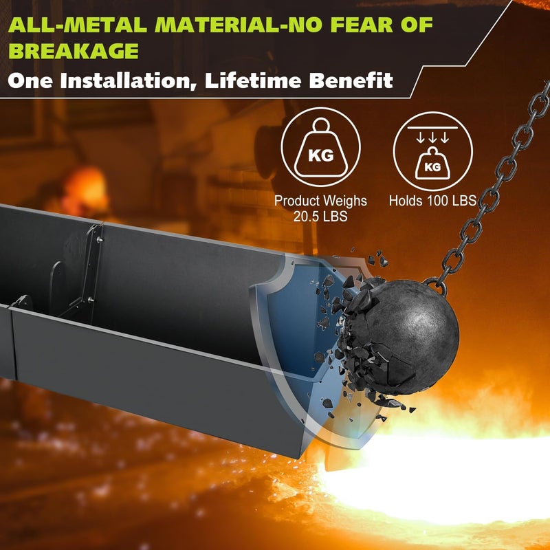 TOPOWN Metal Under Seat Storage Box for Ford Trucks - Image 4