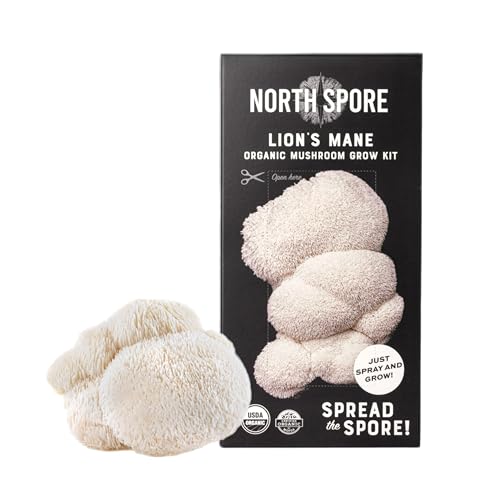 North Spore Organic Lion's Mane Mushroom Spray & Grow Kit (4 lbs) | USDA-Certified Organic, Non-GMO, Beginner-Friendly & Easy to Use | Handmade in Maine, USA - Image 4
