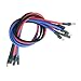 Nuofan 6pcs 35mm Banana Gold Bullet Connector Extension Cable RC Brushless Motor ESC Extension Cable Wire RC Carb Parts 16AWG 30CM - Image 4
