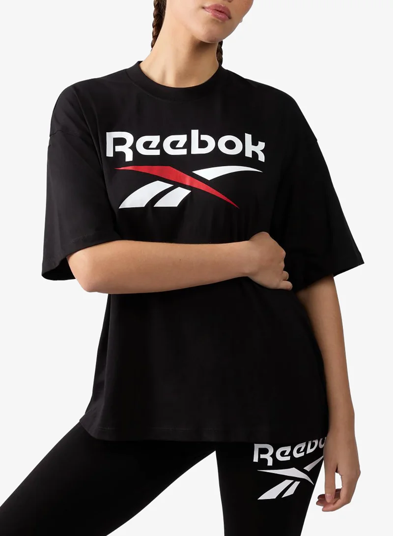 Identity 2 Color Large Logo Relaxed T-Shirt