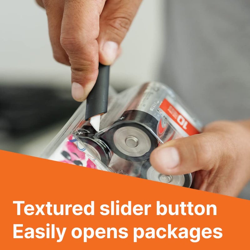 Slice 10513 Pen Cutter, 3 Position Manual Blade, Cuts Packages, Cardboard Box, Stays Sharp up to 11x Longer Than Metal Blades - Image 4