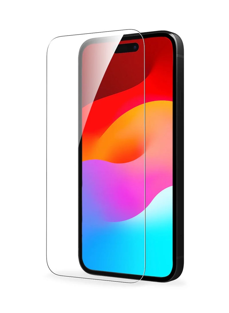 اس-توب شاشة حماية لموبايل ايفون 12 و آيفون 12 برو (iPhone 12/12 Pro) طبقة من الزجاج المقوى بدون حواف سوداء, حماية كاملة لشاشة هاتفك ضد الكسر و التوهج من S-TOP - Image 2