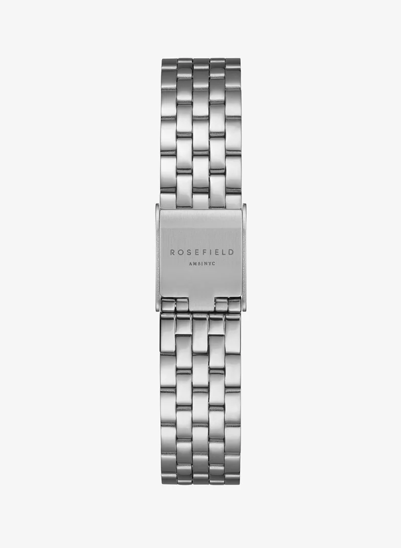 Rosefield  Rosefield The Boxelle White dial Silver Steel Strap Women Watch, BWSSS-B02 for Women | Best Price UAE