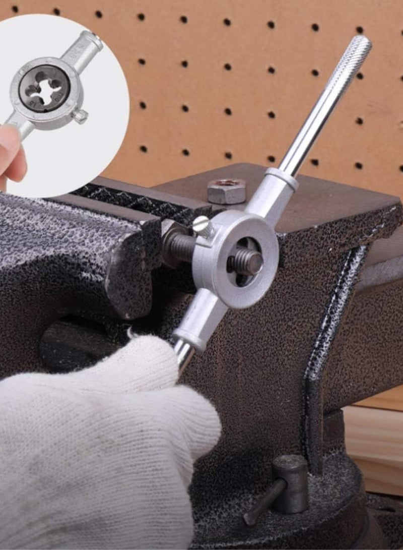 GGOOT 32Pcs Threaded Tap and Die Set Rethread Tool Kit with Storage Bag, Hardware Supplies  - Image 3