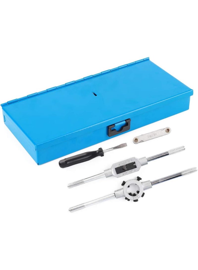 GGOOT 32Pcs Threaded Tap and Die Set Rethread Tool Kit with Storage Bag, Hardware Supplies  - Image 4