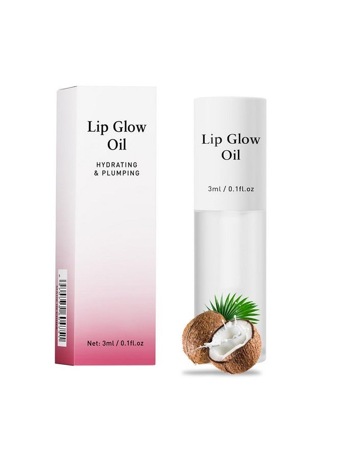 Hydrating Lip Glow Oil Nosticky Gloss Lip Balm Lip Care Fruit Flavoured Lip Oil For Dry Lip'S Moisturizing Hydrating And Nourishing (Coconut) - pzsku/ZB155E54B911CF71C2E18Z/45/_/1718172667/ef0e0a62-b0f9-4fdf-8299-559066a99265