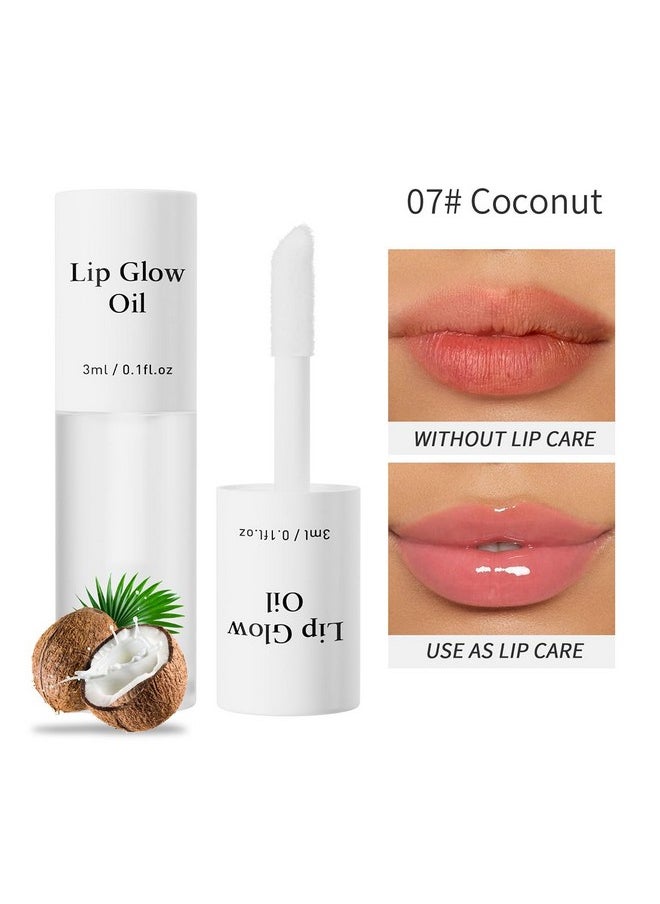 Hydrating Lip Glow Oil Nosticky Gloss Lip Balm Lip Care Fruit Flavoured Lip Oil For Dry Lip'S Moisturizing Hydrating And Nourishing (Coconut) - pzsku/ZB155E54B911CF71C2E18Z/45/_/1718172670/c4962565-d74e-43fa-80de-594df8b8e10f