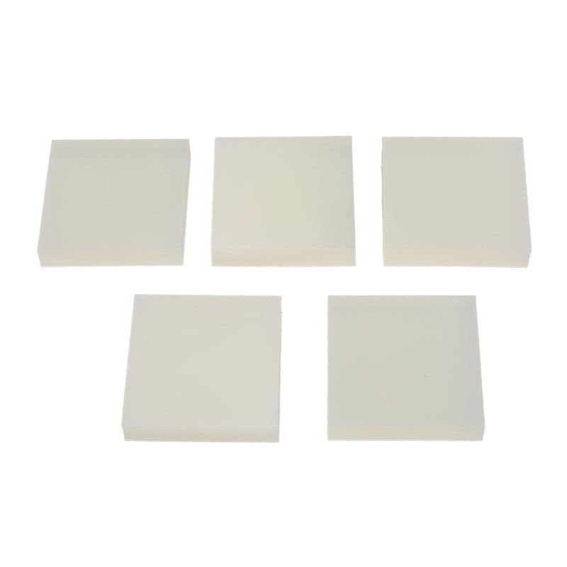 Stamp Carving Block 5x5x1cm Soft Pvc Material - Easy Diy Customization Rubber Stamp Block for Beginners, Professionals, Home School Crafting - Image 1