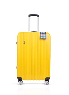 Viator Set of 3 Luggage | Hard-side Smooth and comfortable Luggage Trolley with TSA Lock | PP Material | Double 360° 8 Wheeler| Cabin, Medium, Large| Yellow - pzsku/ZB1561E943E6038C169C2Z/45/_/1739103926/ef5bb6c5-608d-44d5-9975-d57a3b78b473