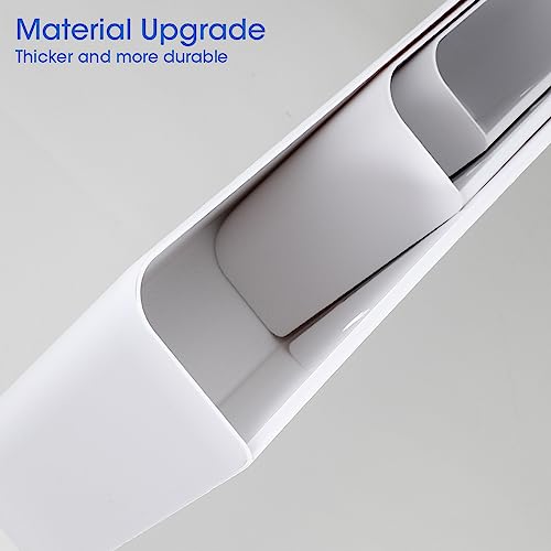 Picowe 3 PCS Magnetic Laundry Storage, Magnetic Storage Box for Laundry Room, Kitchen, Bathroom, Office, Space-Saving Trash Container Hanging on Dryer, Washer or Wall Mount Trash Bin (White) - Image 4