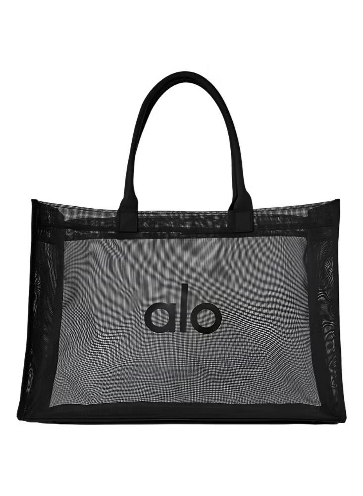 Alo Yoga transparent net bag luggage bag yoga gym bag sports women's bag outdoor gym bag travel crossbody bag - Image 1