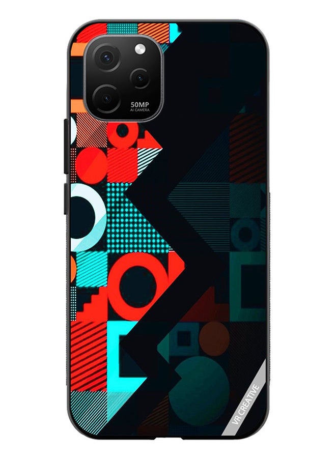 Protective Case Cover For Huawei Nova Y61 Texture Design Multicolour