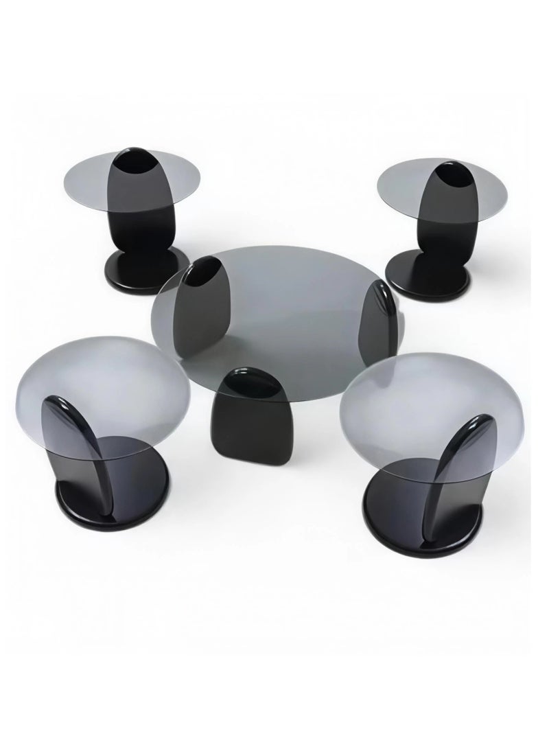 Concent Glass Service Table Set - Image 3