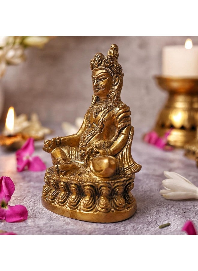 The Advitya تمثال كوبر النحاسي أدفيتيا لفاستو | تمثال كوبر النحاسي | تمثال كوبر | تمثال كوبر للثروة والازدهار، العبادة، المعبد، المنزل، المكتب، الأعمال، هدية حظ سعيد (النموذج 7) - Image 2