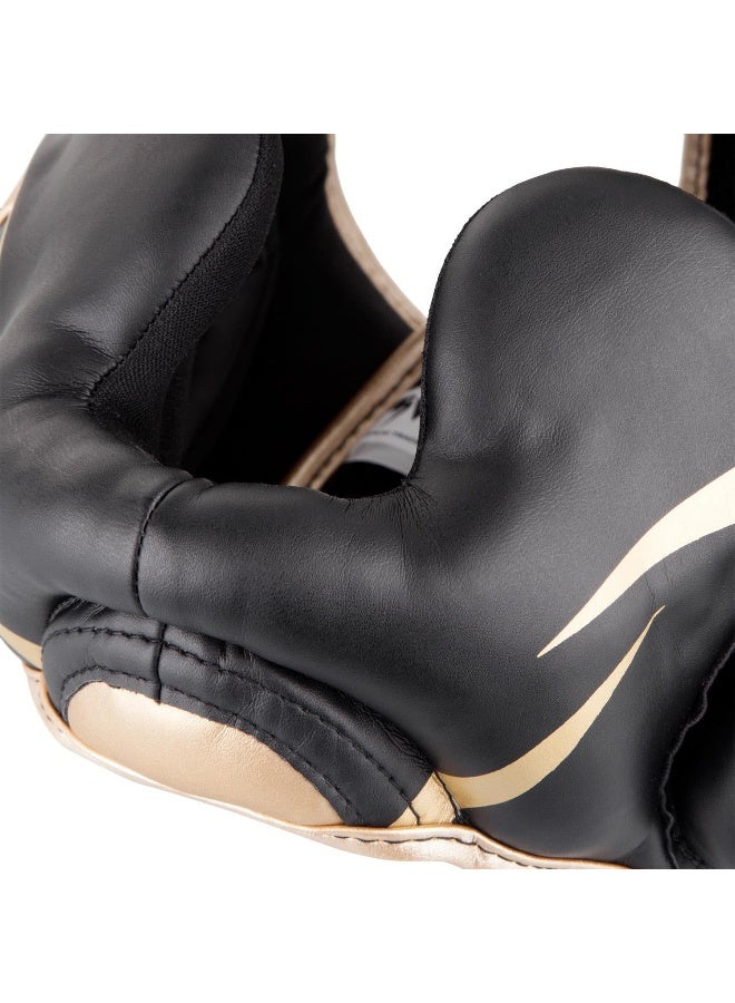 VENUM Elite Headgear-Black/Gold - Image 5