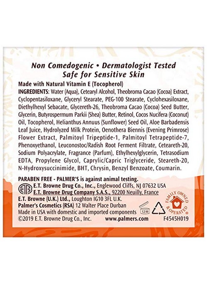 PALMER'S Cocoa Butter Formula Overnight Moisture Rich Night Facial Cream, 2.7 Ounces (Pack Of 6)  - Image 5