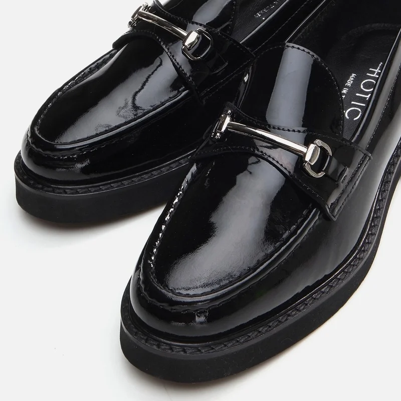 Hotiç 01AYH291740A100 GENUINE Leather Black Women's Loafer