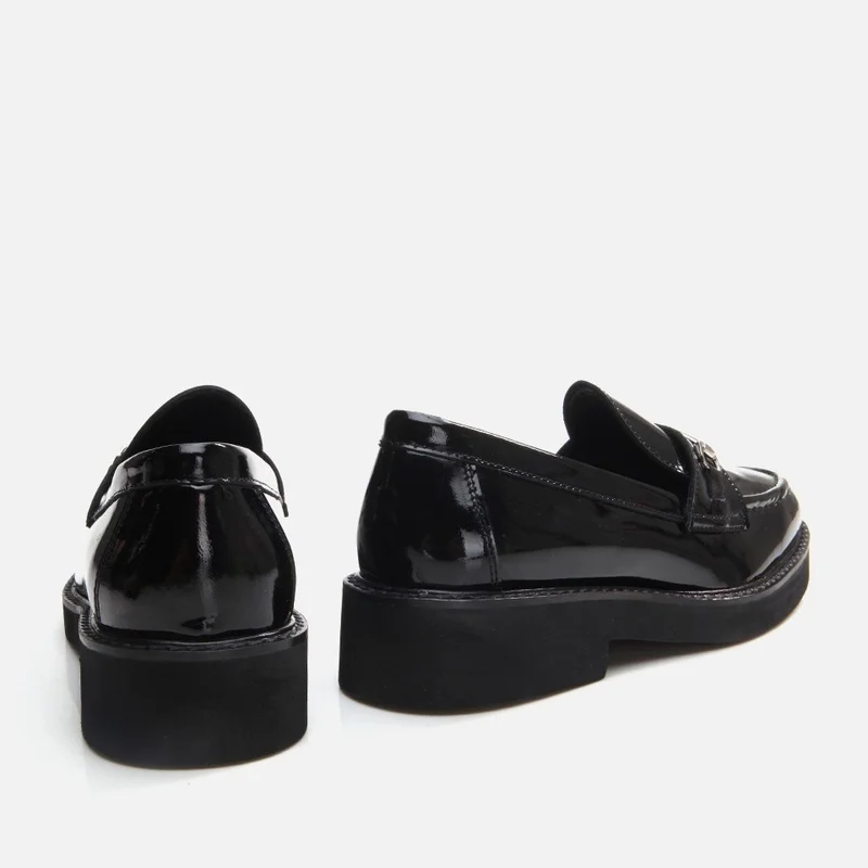 Hotiç 01AYH291740A100 GENUINE Leather Black Women's Loafer