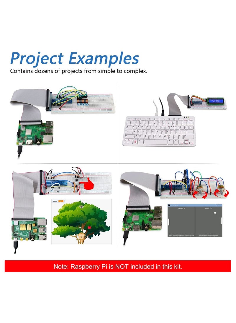 FREENOVE Ultrasonic Starter Kit for Raspberry Pi  - Image 5