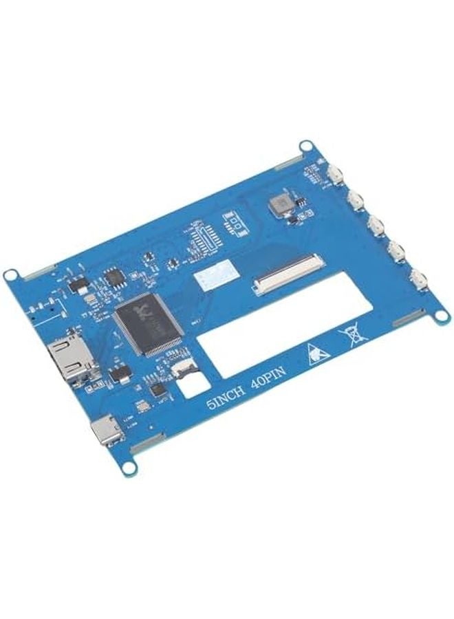 5 Inch LCD Driver Board with GT911 Touch Chip Programmable LED Display Type C Power - Image 1