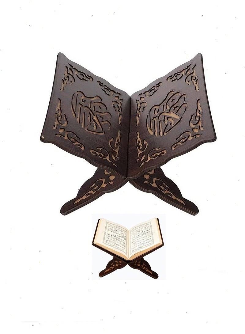 Ramadan Quran Holder Quran Stand Quran Cabinet Prayer Book Stand  Reading Shelf  Muslim Ornament Book Holder - Image 1