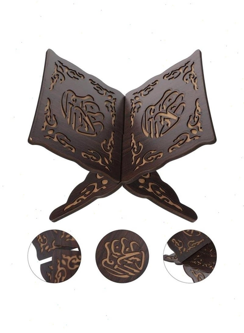 Ramadan Quran Holder Quran Stand Quran Cabinet Prayer Book Stand  Reading Shelf  Muslim Ornament Book Holder - Image 4