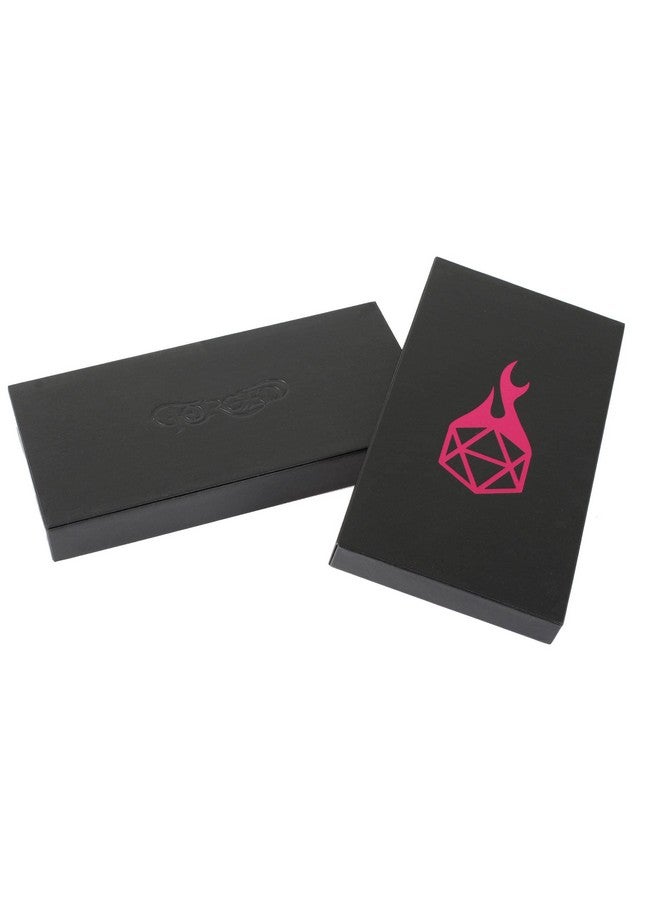 Forged Dice Co. Dice Battle Pit Dice Tray - 2 Dice Trays in 1 with Staging Area - Rolling Tray and Storage Compatible with Any Dice Game, D&D and RPG Gaming - Pink - Image 3