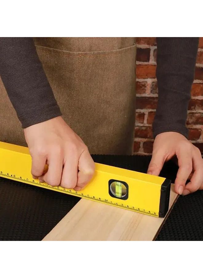 Strong Magnetic Aluminum Alloy Leveling Ruler 20cm Dual Bubble Spirit Level - Image 4