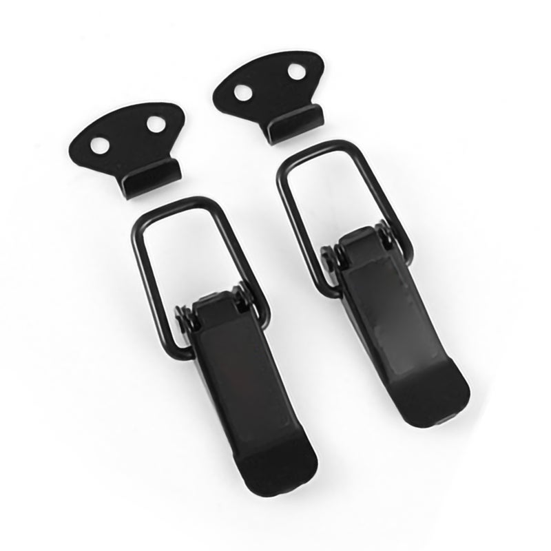 Quick Release Fasteners 1 Pair Iron Quick Release Hooks for Car Bumper Trunk Hatch - Durable Secure Fixation Automotive Exterior Accessories for Auto Body Panels - Image 4