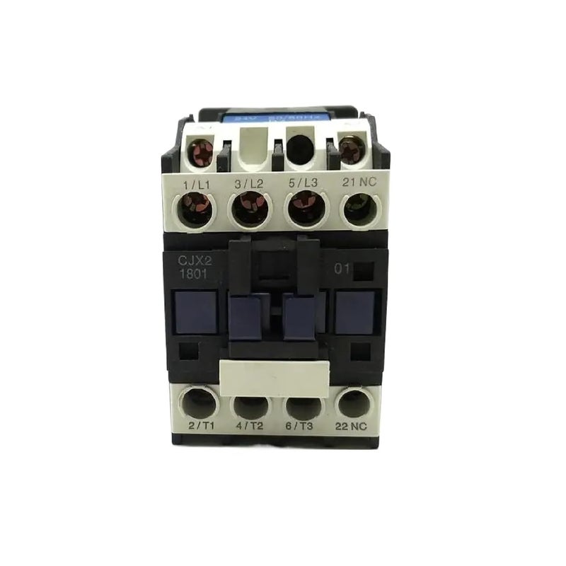 CJX2 1810 AC كونتاكتور 1NC 18A جهد الملف 380V - Image 1