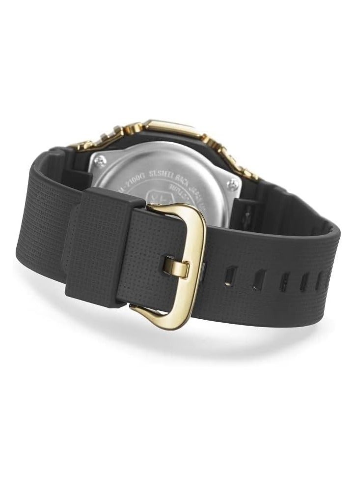 كاسيو ساعة كاسيو جي شوك - GM-2100G-1A9DR مينا أسود، سوار أسود - Image 4