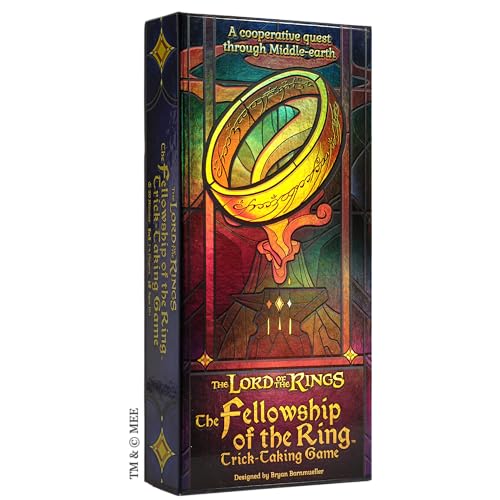 Asmodee The Lord of The Rings The Fellowship of The Ring Trick-Taking Game - A Cooperative Card Adventure! Strategy Game for Kids & Adults, Ages 10+, 1-4 Players, 20 Minute Playtime - Image 1