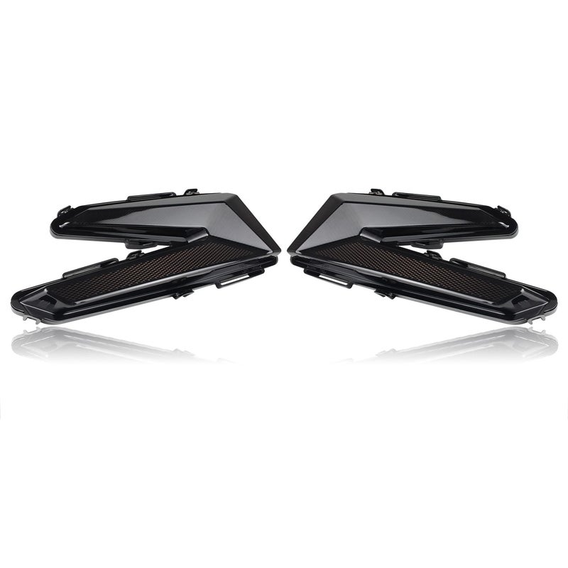 CPOWACE Black Taillights Rear Brake Lamps Compatible with CanAm Maverick X3 Max XDS XRS X DS RS RC MR Turbo R RR 20172022Smoked LED Tail Light Assembly Replace 710004744