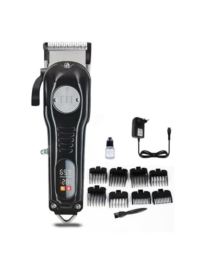TIT Advanced TIT TF618 Plus Rechargeable Hair Trimmer – Precision 9CR Blade, Corded & Cordless Use, and Extended Battery Life for Effortless Home and Professional Haircuts - Image 2