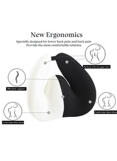 Generic Lumbar Support Pillow for Car and Office Chair, Ergonomic Back Support for Car Seat Driver, Men and Women, Office Chair Back Support Cushion  - Image 2