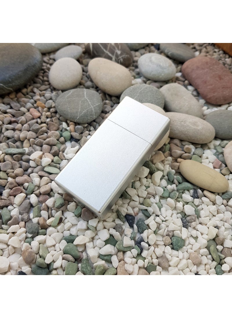 Lubinski Aluminum Mini Pocket Ashtray RB93SLV  - Image 2