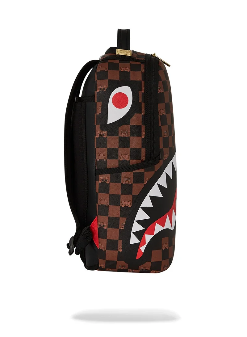 SPRAYGROUND PEEKING CHARACTER CHECK BACKPACK