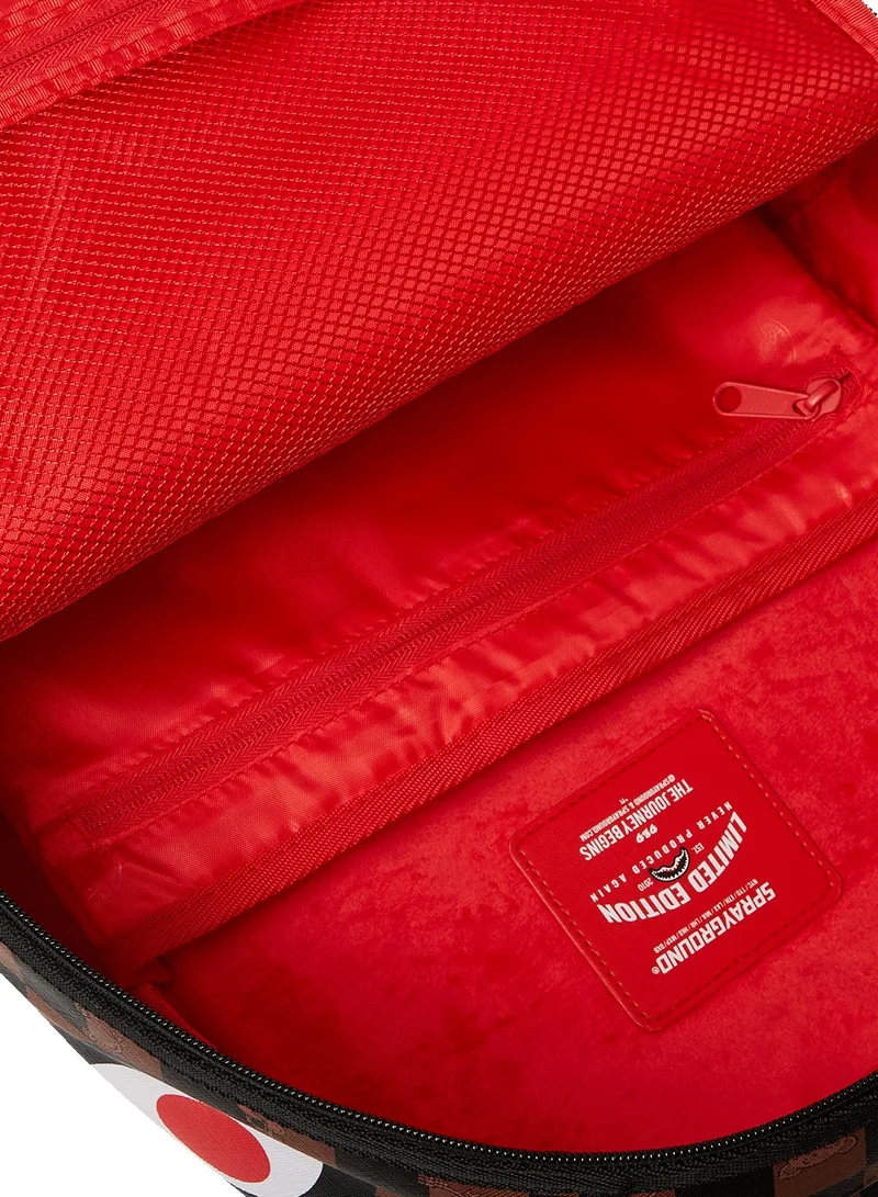 SPRAYGROUND PEEKING CHARACTER CHECK BACKPACK