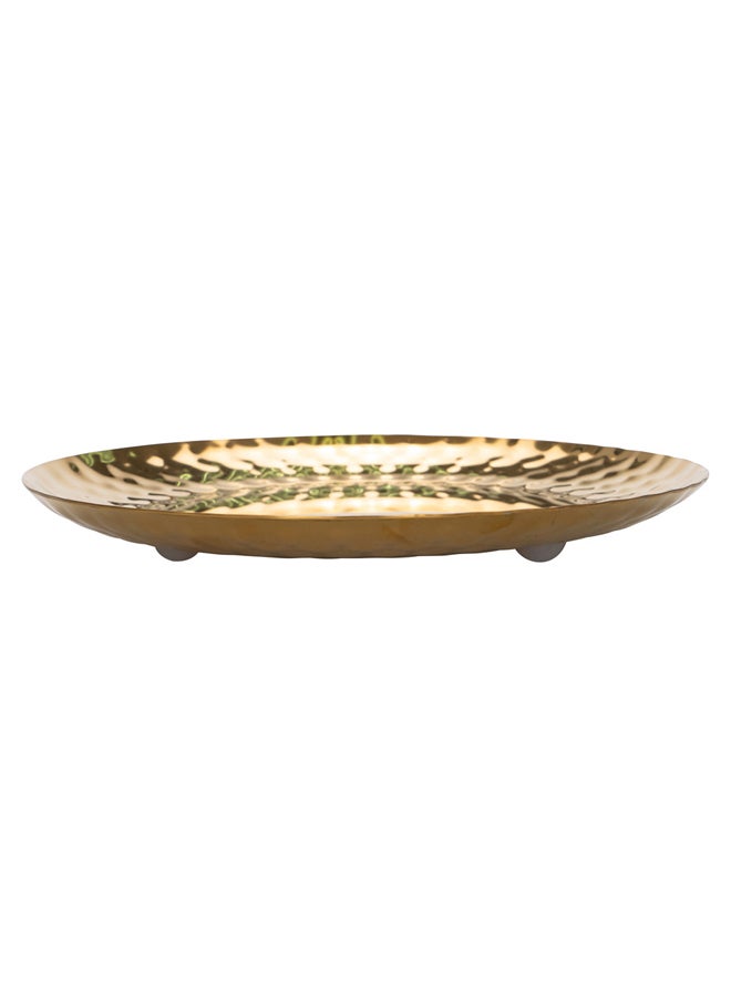 AL SANIDI Stainless Steel bowel, Gold, Size 22 Cm - Image 2