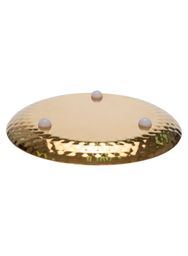 AL SANIDI Stainless Steel bowel, Gold, Size 22 Cm - Image 3