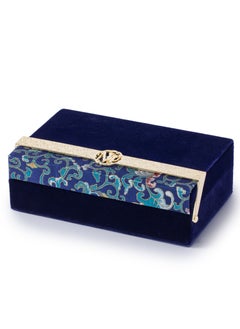 l'elefante L'elefante Premium Velvet Jewelry Box – Multi-Layered Storage Organizer with Lock & Mirror – Elegant Case for Rings, Necklaces, Earrings & Bracelets – Luxurious Gift for Women & Girls  - Image 1