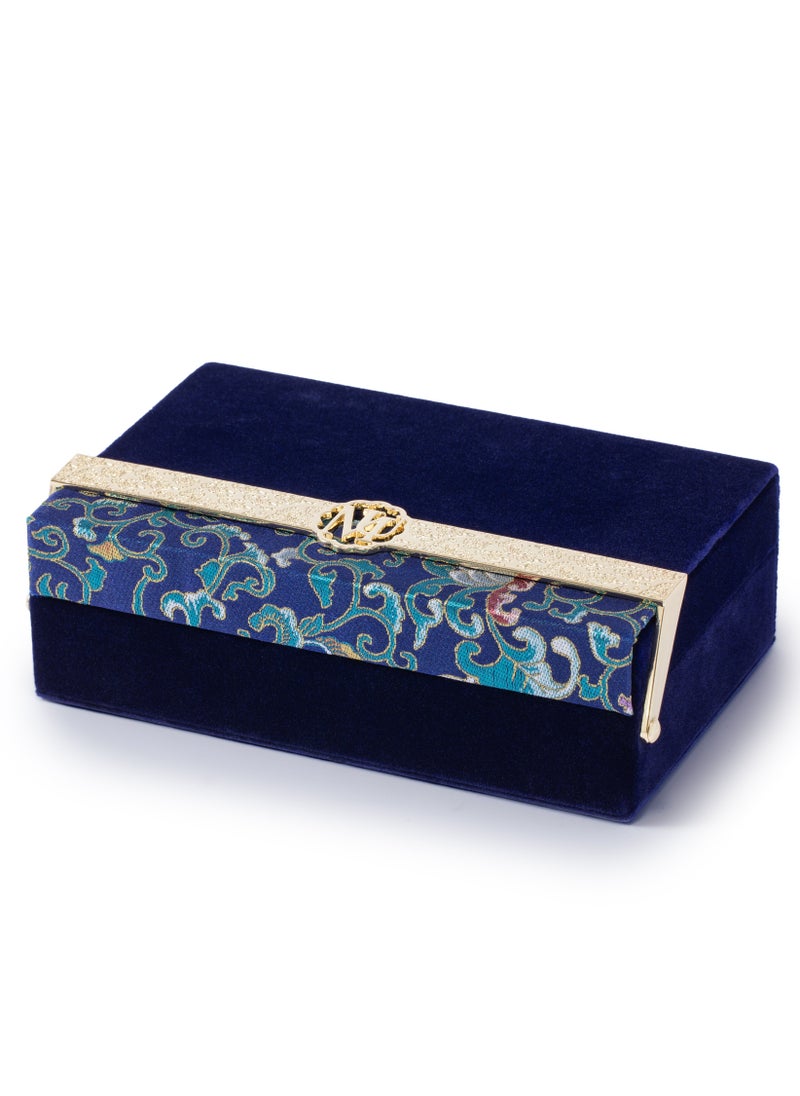 l'elefante L'elefante Premium Velvet Jewelry Box – Multi-Layered Storage Organizer with Lock & Mirror – Elegant Case for Rings, Necklaces, Earrings & Bracelets – Luxurious Gift for Women & Girls  - Image 1