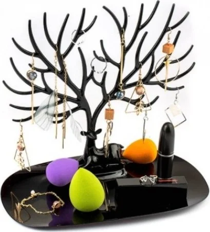 Tineke Deer Designed Jewelry Hanger Black
