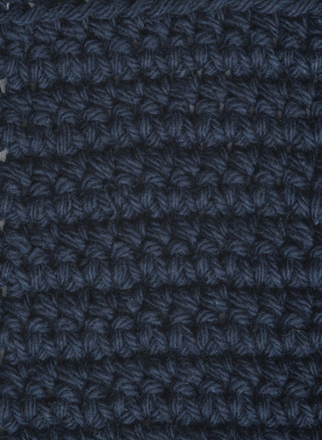 Bernat Handicrafter Cotton Solids Yarn, 1.75 oz, Gauge 4 Medium, 100% Cotton, Classic Navy - Image 3