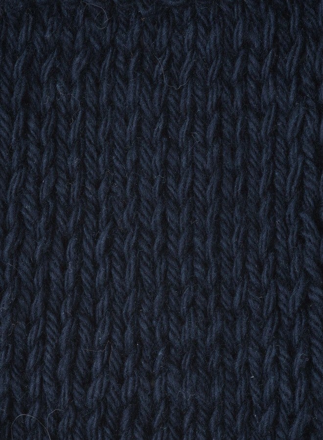 Bernat Handicrafter Cotton Solids Yarn, 1.75 oz, Gauge 4 Medium, 100% Cotton, Classic Navy - Image 4