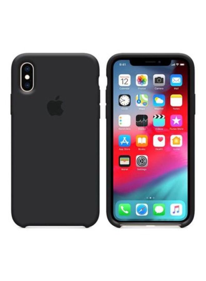 أكاليكس غطاء واقي لابل ايفون اكس اس ماكس رمادي غامق - Image 2