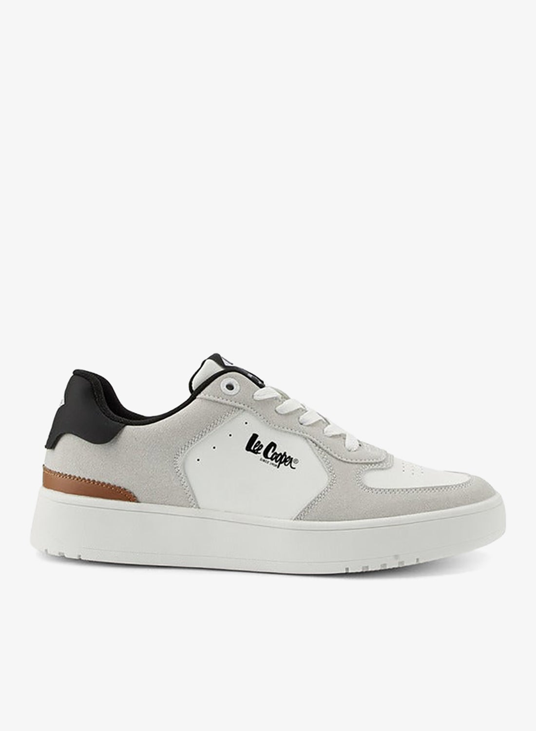 Men's Panelled Lace-Up Sneakers
