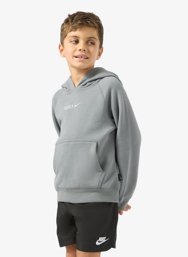 Nike Kids Fc Barcelona Air Pullover Hoodie - Image 1