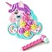 Boley Unicorn Hammer Mole Type Game with Lights Sounds 5 Modes Soft Hammer LED Score Display Colorful Butterfly Buttons Educational Interactive Whack a Frog Like Toy Toddlers Ages 3 and Up - Image 2